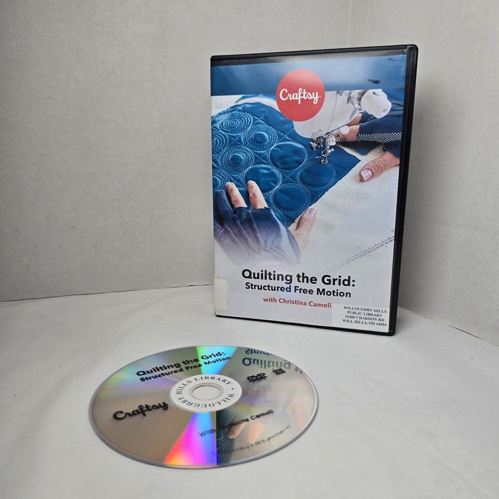 Craftsy: Quilting the Grid Structure of Free Motion DVD with Christina Cameli